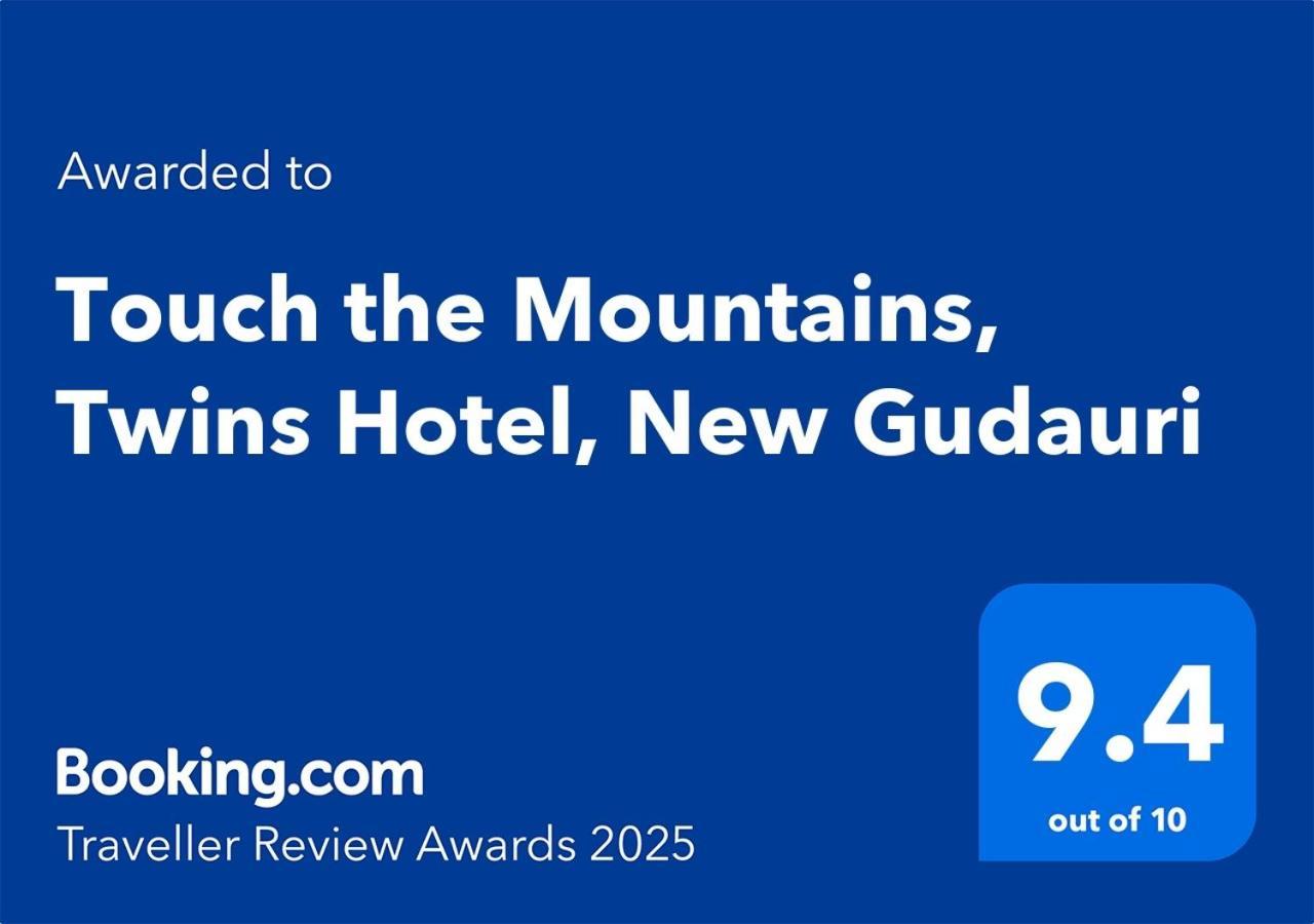 Touch The Mountains, Twins Hotel, New Gudauri Luaran gambar